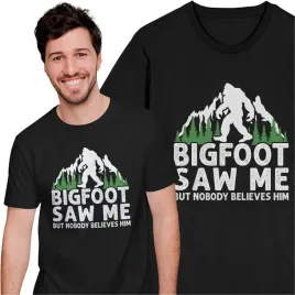 koszulka-meska-z-nadrukiem-wielka-stopa-big-foot-teorie-spiskowe-las