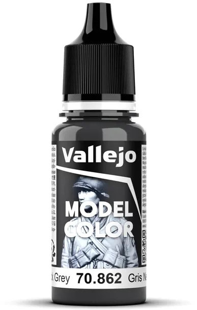 Vallejo 70862 Model Color 18ml Black Grey