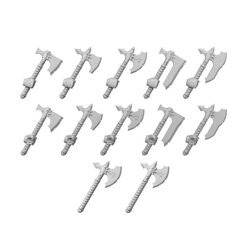 3d-printed-dakkadakka-traitors-squad-axes