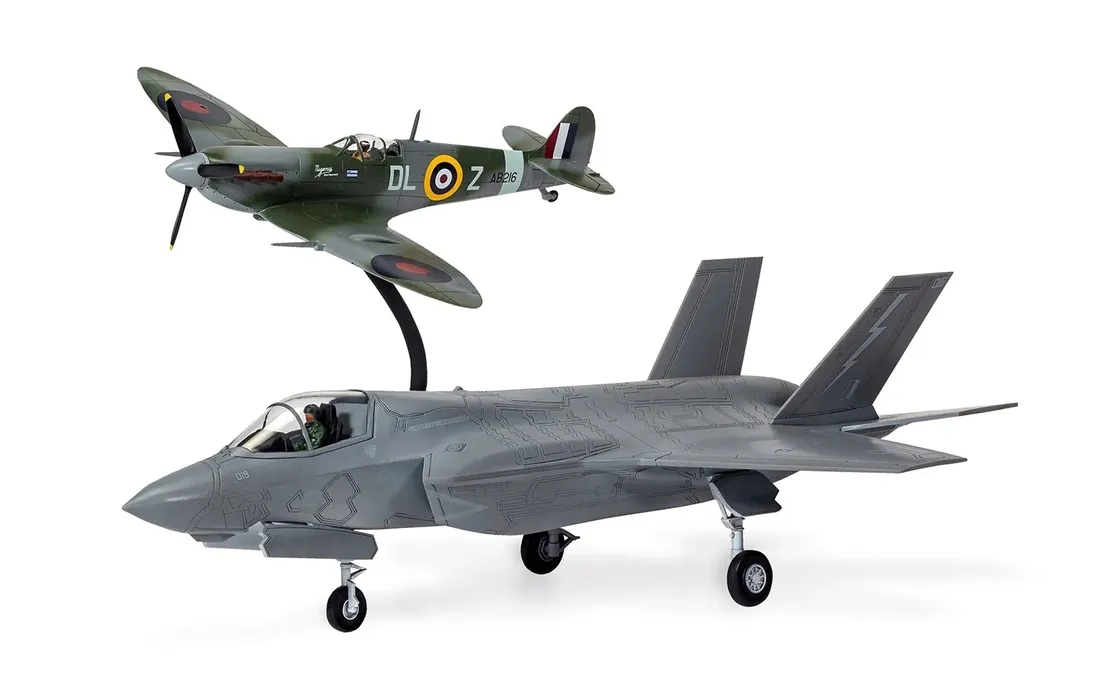 airfix-starter-set-spitfire-lightning-ii-1-72