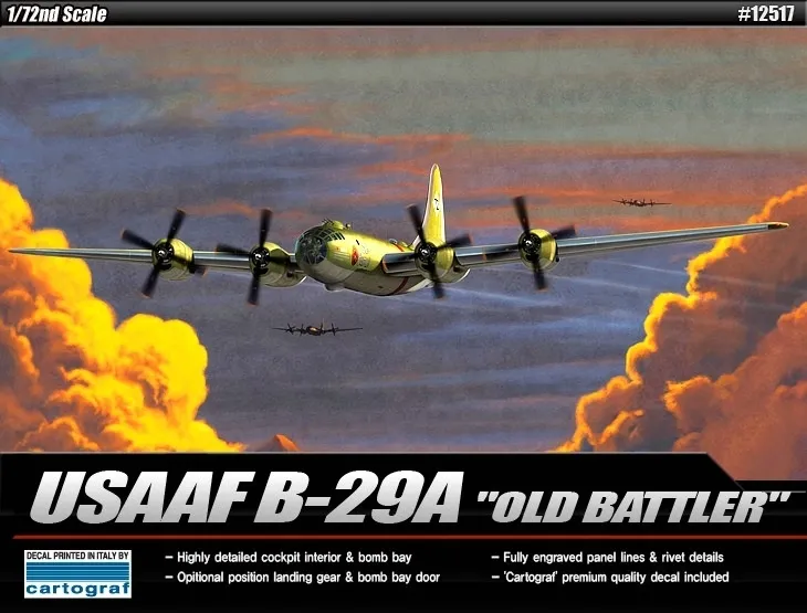 Academy 12517 USAAF B-29A Old Battler 1:72