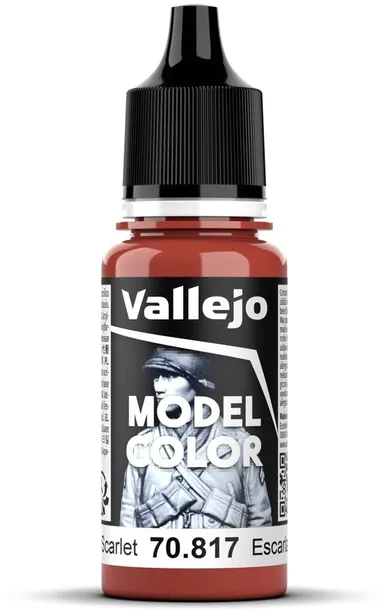Vallejo 70817 Model Color 18ml Scarlet 70.817
