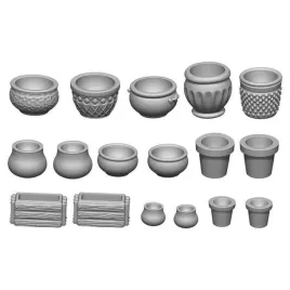3d-printed-set-plant-pot-resin-set-zywiczne-doniczki-17-szt