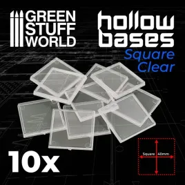 hollow-plastic-bases-transparent-podstawki-40mm
