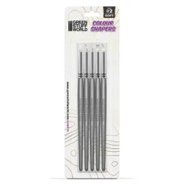 green-stuff-pedzle-silikonowe-size-2-white-5szt