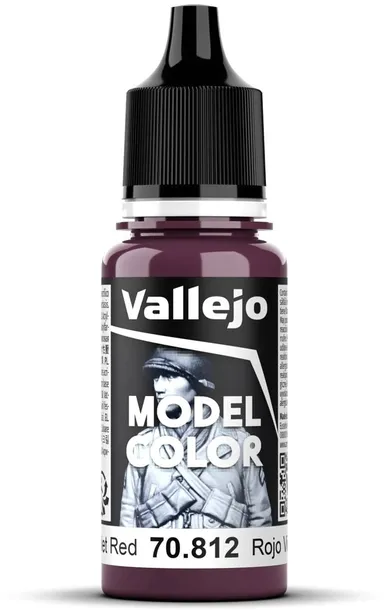 Vallejo 70812 Model Color 18ml Violet Red 70.812