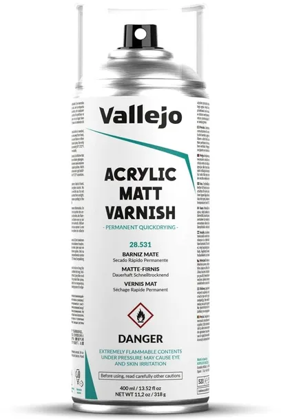Vallejo 28531 Spray 400 ml Matt Varnish