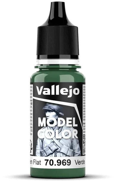Vallejo 70969 Model Color 18ml Park Green Flat