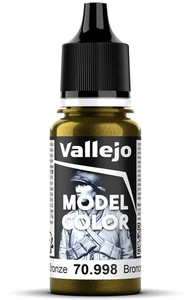 Vallejo 70998 Model Color 18ml Bronze 70.998