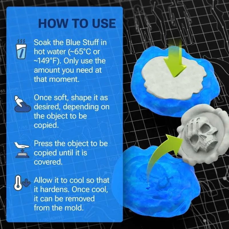 blue-stuff-mold-8-bars-material-do-odlewow-8-paskow