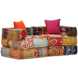 puf-modulowy-2-osobowy-patchwork-tkanina