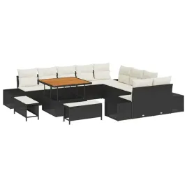 zestaw-sof-na-ogrod-z-poduszka-13-pcs-czarny-polirattan