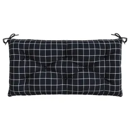 poduszka-na-lawke-ogrodowa-czarna-w-kratke-110x50x7-cm