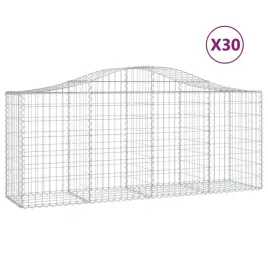 kosze-gabionowe-30-szt-200x50x80-100-cm-galwanizowane-zelazo