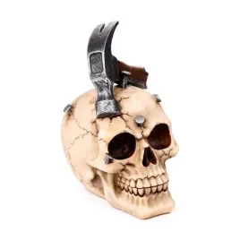 czaszka-z-mlotkiem-i-gwozdziami-skull-18cm