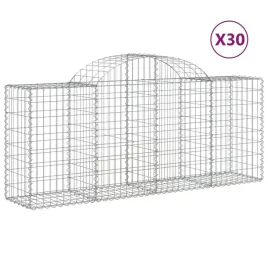 kosze-gabionowe-30-szt-200x50x80-100-cm-galwanizowane-zelazo