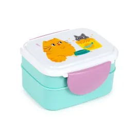pudelko-na-lunch-bento-clip-lock-ze-sztuccami-bean-and-co-cats-kotki