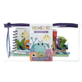 zestaw-piornik-2-olowki-gumka-temperowka-linijka-i-notes-potwory-monstarzs