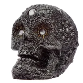 ozdobne-czaszka-zdobiona-srebrnymi-koralikami-skull-65cm