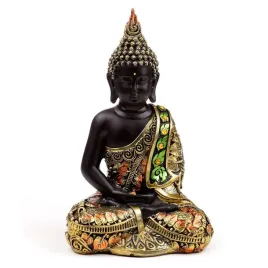 czarno-pomaranczowy-tajski-budda-kontemplacja-21cm