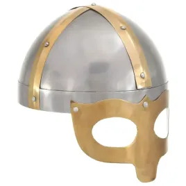 replika-zabytkowego-helmu-wikinga-larp-srebrna-stal