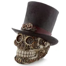 dekoracyjna-czaszka-w-stylu-steampunk-w-cylindrze