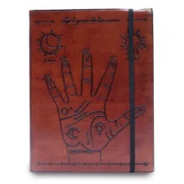 skorzany-notes-z-paskiem-chiromancja