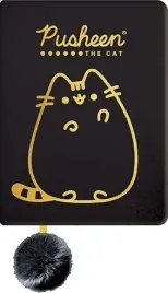 kot-pusheen-pluszowy-pamietnik-z-pomponem-gold