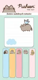 kot-pusheen-samoprzylepne-karteczki-indeksujace-notesy-6-szt