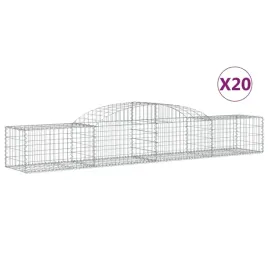 kosze-gabionowe-20-szt-300x50x40-60-cm-galwanizowane-zelazo
