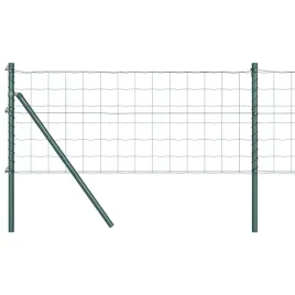 ogrodzenie-z-slupkami-zielony-0-4-x-25-m-stal