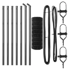 ogrodzenie-z-slupkami-szary-0-4-x-50-m-stal
