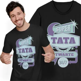 koszulka-meska-dzien-taty-ojca-prezent-super-tata-otwarte-24-7