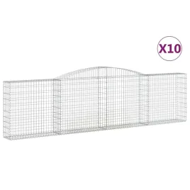 kosze-gabionowe-10-szt-400x30x100-120cm-galwanizowane-zelazo