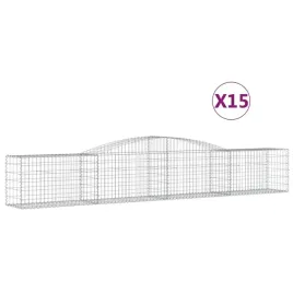 kosze-gabionowe-15-szt-400x50x60-80-cm-galwanizowane-zelazo