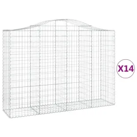 kosze-gabionowe-14-szt-200x50x140-160cm-galwanizowane-zelazo