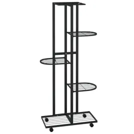 kwietnik-z-5-polkami-i-kolkami-44x23x100-cm-czarny-zelazny