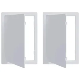 panele-dostepu-2-pcs-bialy-23-x-15-x-2-cm-plastik-abs