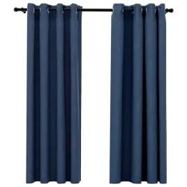 zaslony-stylizowane-na-lniane-2-szt-niebieskie-140x175-cm