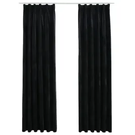 zaslony-z-haczykami-2-szt-aksamitne-czarne-140x245-cm