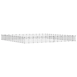 klatka-dla-zwierzat-z-bramka-52-panele-czarna-35x35-cm-stal