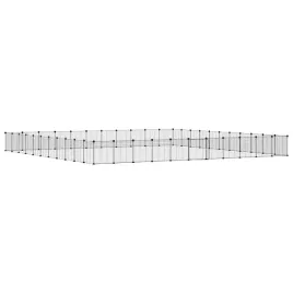 klatka-dla-zwierzat-z-bramka-44-panele-czarna-35x35-cm-stal