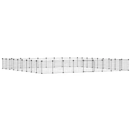 klatka-dla-zwierzat-z-bramka-36-paneli-czarna-35x35-cm-stal