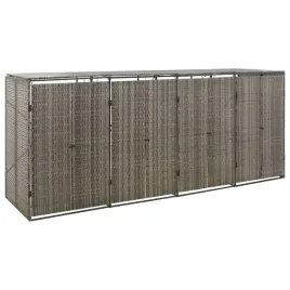 oslona-na-4-kosze-na-smieci-szara-274x80x117-cm-polirattan