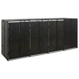 oslona-na-4-kosze-na-smieci-czarna-274x80x117-cm-polirattan