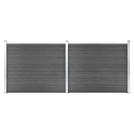 zestaw-ogrodzeniowy-z-wpc-353x146-cm-czarny