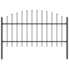 ogrodzenie-ogrodowe-z-wlocznia-stalowe-181-x-125-cm-czarne