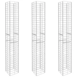 kosze-gabionowe-3-szt-galwanizowana-stal-25x25x197-cm