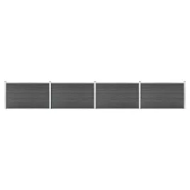 zestaw-ogrodzeniowy-z-wpc-699-x-105-cm-czarny