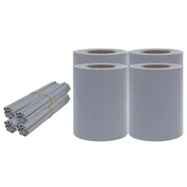 oslony-na-ogrodzenie-4-szt-pvc-35x019-m-jasnoszare-mat